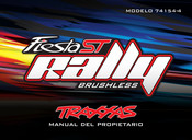 Traxxas Fiesta ST Rally BRUSHLESS 74154-4 Manual Del Propietário