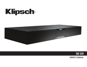 Klipsch SB 120 Manual Del Propietário