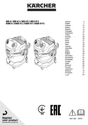 Kärcher WD 4 P Manual Del Usuario