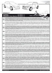 ECS Electronics RN-165-DH Instrucciones De Montaje