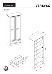 finori VER13/137 Instrucciones De Montaje