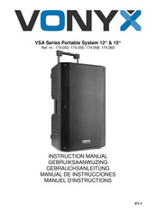 Vonyx VSA500-BP Manual De Instrucciones