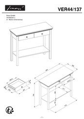 finori VER44/137 Instrucciones De Montaje