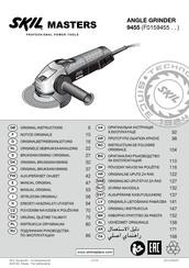 SKIL MASTERS F0159455 Manual Original