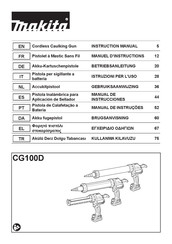 Makita CG100D Manual De Instrucciones