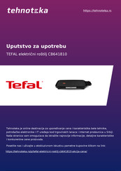 TEFAL BOOSTER CB641810 Manual Del Usuario