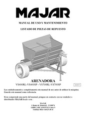 MAJAR VS700SP Manual De Uso Y Mantenimiento