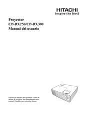 Hitachi CP-DX300 Manual Del Usuario