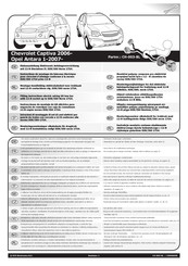 ECS Electronics CH-003-BL Instrucciones De Montaje