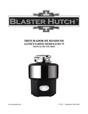 BLASTER HUTCH DS-75 Manual De Usuario