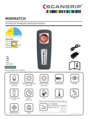 SCANGRIP 03.5650 Manual De Instrucciones