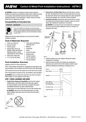 MSW ASTM 2 Manual De Instrucciones