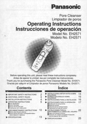 Panasonic EH2571 Instrucciones De Operación