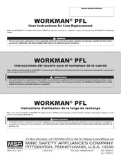 MSA Workman PFL Instrucciones Del Usuario