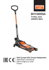 Bahco BH13000QA Manual De Instrucciones