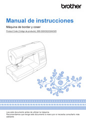 Brother 888-G06 Manual De Instrucciones