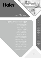 Haier HTW5618EN Serie Manual Del Usuario