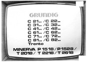 Grundig MINERVA T 2618 Instrucciones De Manejo