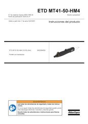 Atlas Copco 8432084550 Instrucciones Del Producto