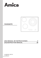 Amica PG3VE202FTE Manual De Instrucciones