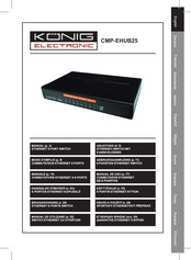 König Electronic CMP-EHUB25 Manual De Uso