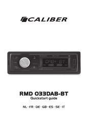 Caliber RMD 033DAB-BT Manual De Instrucciones