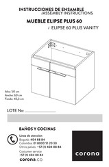 Corona ELIPSE 60 PLUS Instrucciones De Ensamble