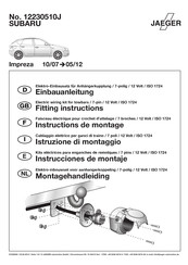 Jaeger 12230510J Instrucciones De Montaje