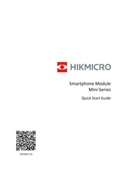 Hikmicro Mini2 Guia De Inicio Rapido