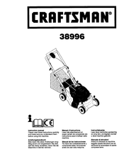 Craftsman 38996 Manual De Las Instrucciones