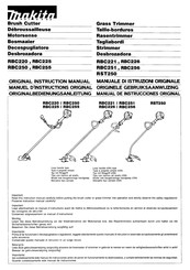 Makita RBC221 Manual De Instrucciones Original