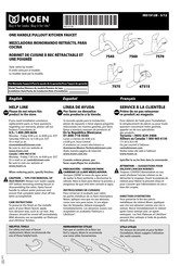 Moen Extensa 7560C Instrucciones De Instalación