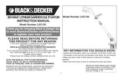 Black and Decker LGC120 Manual De Instrucciones