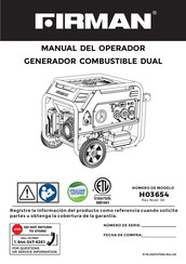 Firman H03654 Manual Del Operador