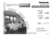 Panasonic CU-C9CKP6G Manual Del Usuario