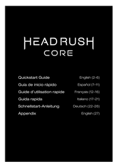 HEADRUSH CORE Guia De Inicio Rapido