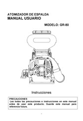 Nouki GR-80 Manual Usuario