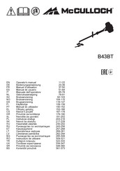 McCulloch B43BT Manual De Usuario