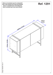 CARRARO Moveis 1291 Instrucciones De Montaje