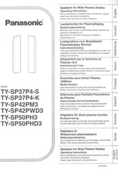 Panasonic TY-SP42PM3 Instrucciones De Funcionamiento