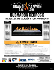 Grand Canyon Gas Logs LDB36L-EP Manual De Instalación Y Funcionamiento