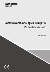 Samsung Wisenet SDC-9443DF Manual De Usuario