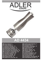 Adler europe AD 4434 Manual De Uso