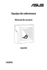 Asus G22CH Manual De Usuario