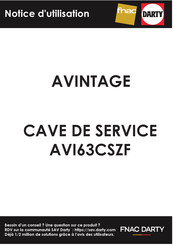 Avintage AVI63CSZF Manual De Utilización