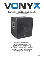 Vonyx SMWBA18MP3 Manual De Instrucciones