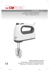 Clatronic HM 3775 Manual De Instrucciones