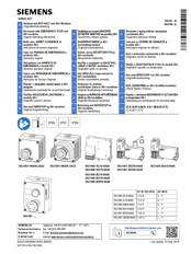 Siemens SIRIUS ACT 3SU140 E Serie Instructivo