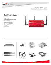 Watchguard XTM 2 Serie Guía Rápida