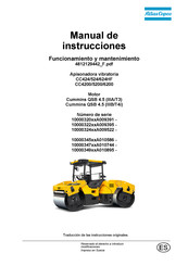 Atlas Copco CC624HF Manual De Instrucciones